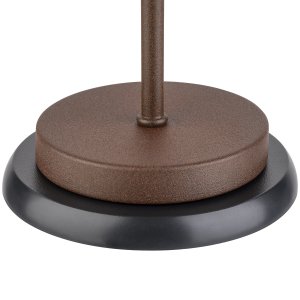 APS lampa stolní MERLE MINI, kov, hnědá, pr. 9 cm, v. 25 cm