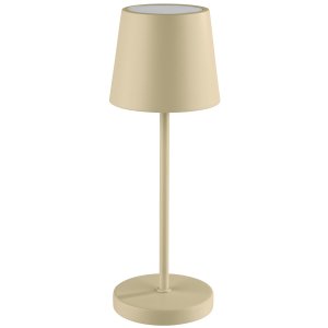 APS lampa stolní MERLE MINI, kov, písková, pr. 9 cm, v. 25 cm