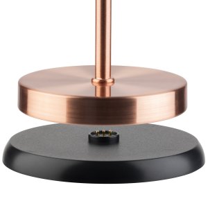 APS lampa stolní MERLE MINI, kov, měděná, pr. 9 cm, v. 25 cm