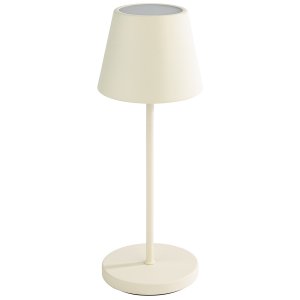 APS lampa stolní MERLE, kov, bílá, pr. 11 cm, v. 30,5 cm