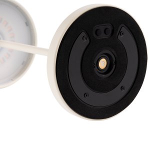 APS lampa stolní MERLE, kov, bílá, pr. 11 cm, v. 30,5 cm