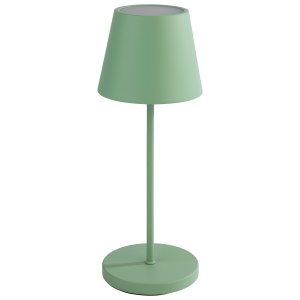 APS lampa stolní MERLE, kov, zelená, pr. 11 cm, v. 30,5 cm