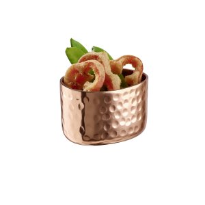 APS mísa CRAFT, hliník, měděný 8,5 x 6,5 cm, v. 5,5 cm