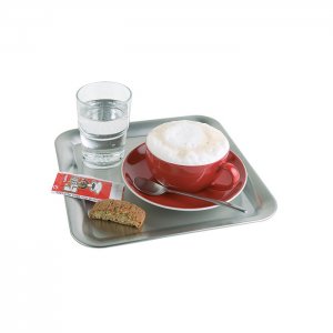APS podnos, KAFFEEHAUS, nerez, 23 x 23 cm, v. 1,5 cm