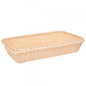 APS košík GN LINE, GN 1/1, polypropylen, světle béžová, 53 x 32,5 cm, v. 10 cm