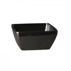 APS Melaminová miska PURE 9 x 9 cm, černá