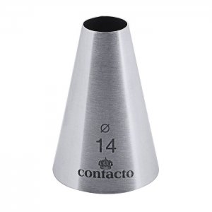 Contacto špička zdobicí pr.14 mm hvězda