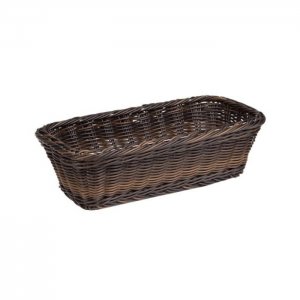 APS košík GN LINE, GN 1/3, polypropylen, černohnědá, 32,5 x 17,6 cm, v. 10 cm