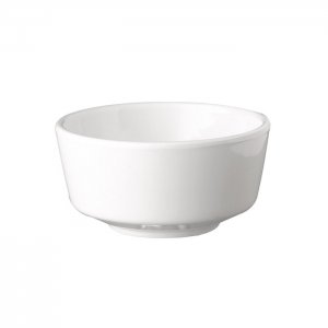 APS miska FLOAT, kulatý, melamin, bílá, 0,45 l, pr. 13 cm, v. 6,5 cm