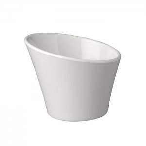 APS miska CASUAL, melamin, bílá, 0,3 l, pr. 12 cm, v. 7,5/9,5 cm