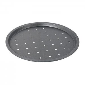 Contacto pizza plech kulatý pr. 35 cm, perforovaný