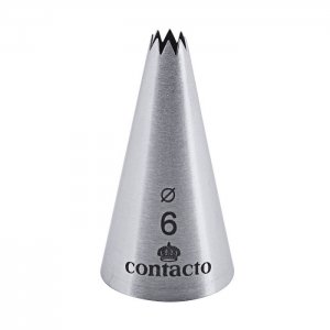 Contacto špička zdobicí pr.6 mm hvězda