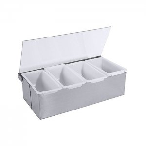 box na koření 4dílný, 30x8,5x14cm Contacto