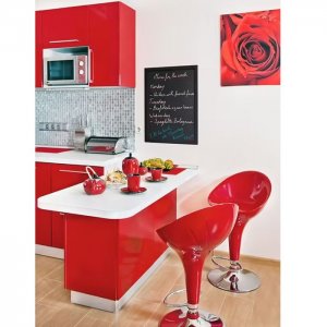 Securit Nástěnná popisovací tabule WOODY 60x80cm barva černá s popisovačem
