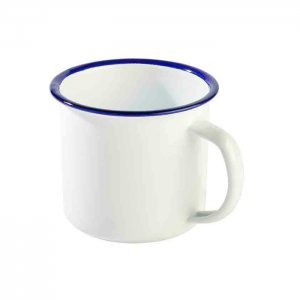 APS hrnek, ENAMELWARE smalt pr. 9 cm, v. 8 cm, 0,35 l