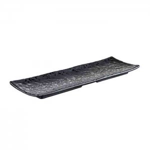 podnos Glamour 37x11cm melamin černý APS