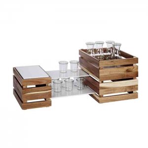 APS box dřevěný Superbox GN 1/4 světlé dřevo