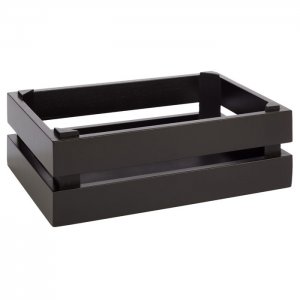 box dřevěný Superbox GN1/4 tmavé dřevo APS