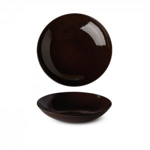 Lilien Lifestyle talíř hluboký "coup" 26 cm Ebony