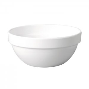 APS Melaminová miska CASUAL MAXI 14 x 6.5 cm, bílá.