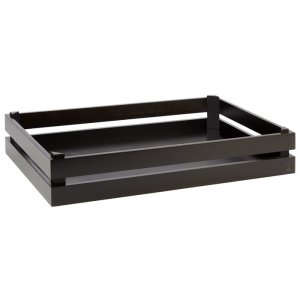 APS Dřevěný box  SUPERBOX, GN 1/1, tmavé dřevo
