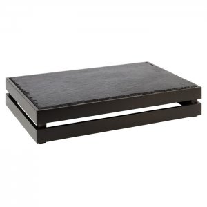 APS Dřevěný box  SUPERBOX, GN 1/1, tmavé dřevo