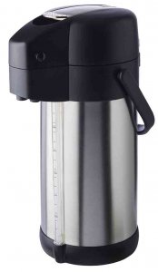 APS termoska Premium 3 l s pumpou, plast nerez, dvojitá stěna