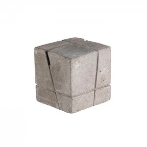 APS stojánek, sada 4 ks, beton, 3 x 3 cm, v. 3 cm