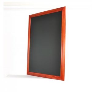 tabule popisovací nástěnná UNIVERSAL 60x80 cm, lakovaná, Mahagon Securit