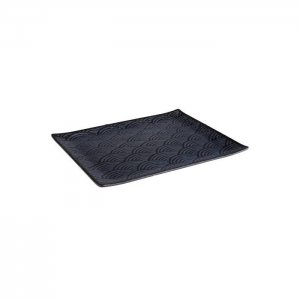 APS podnos GN 1/2, DARK WAVE, melamin, 32,5 x 26,5, v. 2 cm