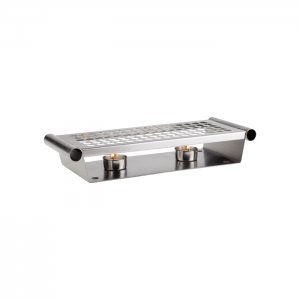 ohřívač jídla 34x13cm výška 6cm nerezový APS