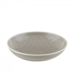 Bauscher Scope glow gray miska coup relief 16 cm