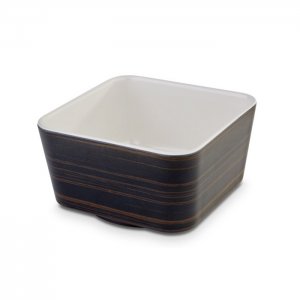 miska Universal 13x13cm 0.6l melamin hnědobílá APS