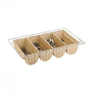 APS Box na příbory, 53 x 32,5 cm, polyratan