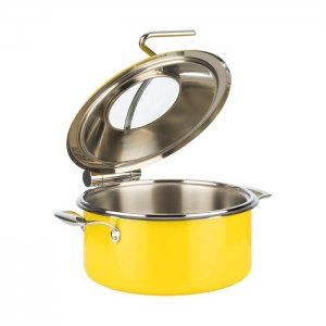 APS Chafing dish "ORBIT", žlutý, 4 l