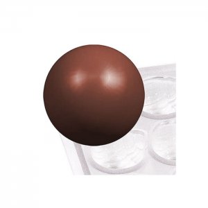 Contacto forma na pralinky polokoule, 36 ks, Tritan