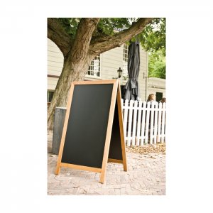 Securit Popisovací tabule nabídková DELUXE SANDWICH 120 x 70 cm, barva dub