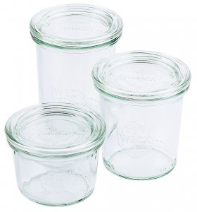 Contacto sklenice na marmeládu zavařovací, 200ml, 12 ks