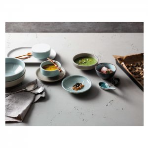 Schönwald Hluboký talíř coup SHIRO GLAZE, strukturovaný, FROST, 21 cm