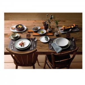 Schönwald Hluboký talíř coup SHIRO GLAZE, strukturovaný, FROST, 26 cm