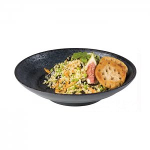 miska DARK WAVE, pr.22.5cm, v.5cm,  melamin APS