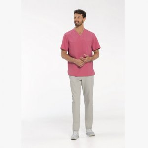GREIFF Unisex tunika, regular fit, růžová, vel. M
