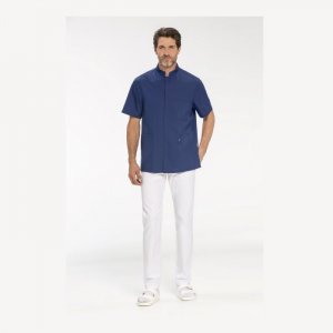 GREIFF Unisex tunika, regular fit, tmavě modrá, vel. L