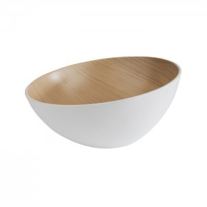 APS Melaminová miska FRIDA LOSCK, průměr 28,5 cm, objem 2,6 l, bílá
