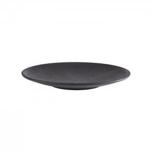 APS Melaminový talíř NERO 26 cm, černý