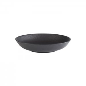 APS Melaminová miska NERO, 22,5 cm, 0,8 l, černá