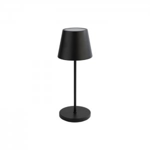 APS Stolní lampa MERLE černá, výška 30,5cm