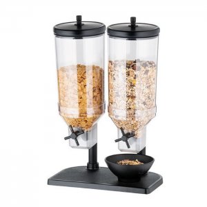 Zásobník na cereálie Duo, 2x4,5 l APS