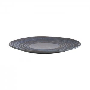 APS Melaminový talíř LOOPS, 27cm, šedomodrý