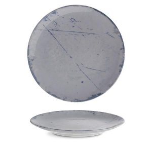 G. Benedikt Mělký talíř coup ISABELLE 30 cm, dekor Stone blue